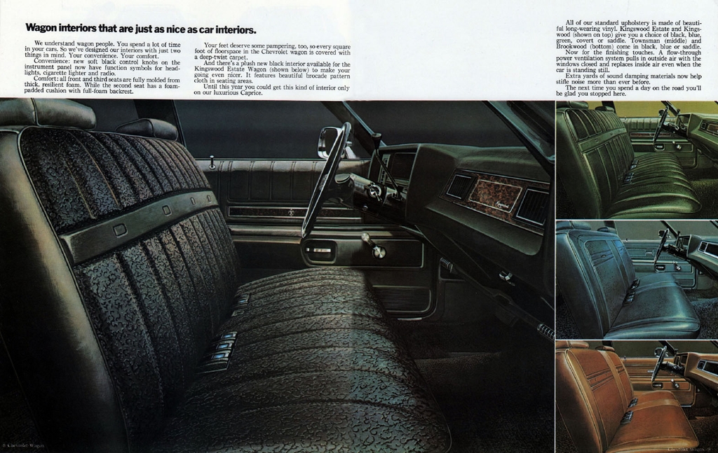 1972 Chevrolet Wagons Brochure Page 9